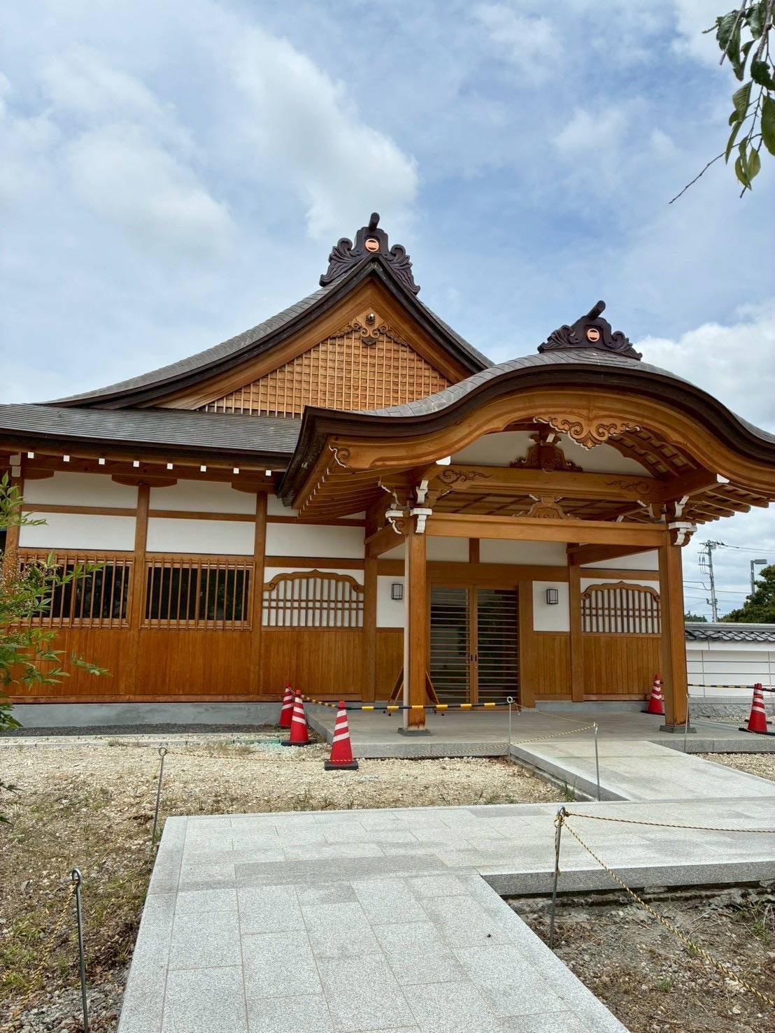 瑞岩寺 厳かな本堂の外観